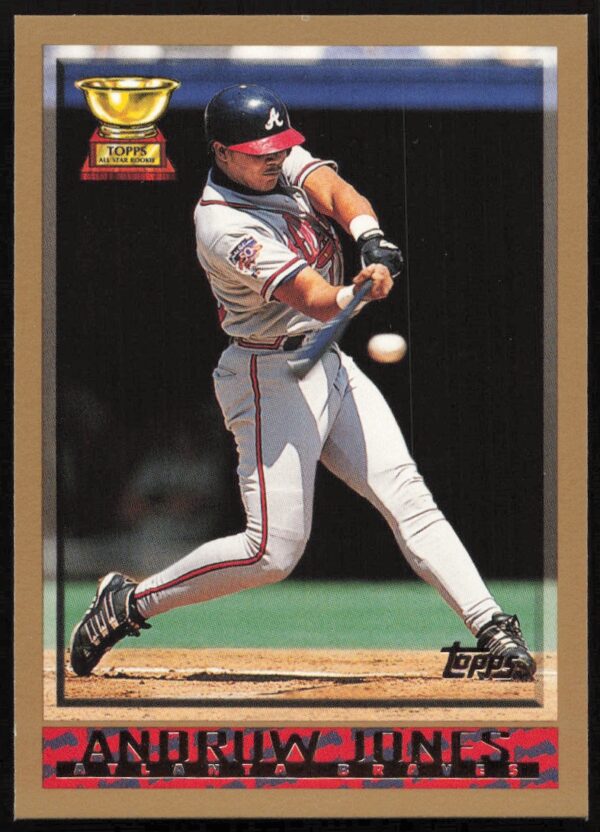 1998 Topps Andruw Jones #334 (Front)