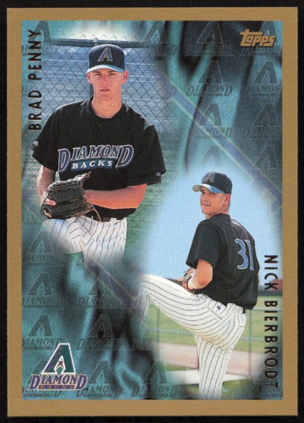 1998 Topps Brad Penny / Nick Bierbrodt #499 (Front)