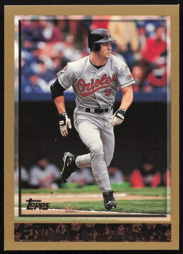 1998 Topps Brady Anderson #91 (Front)