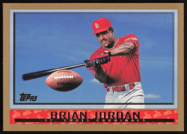 1998 Topps Brian Jordan #287 (Front)