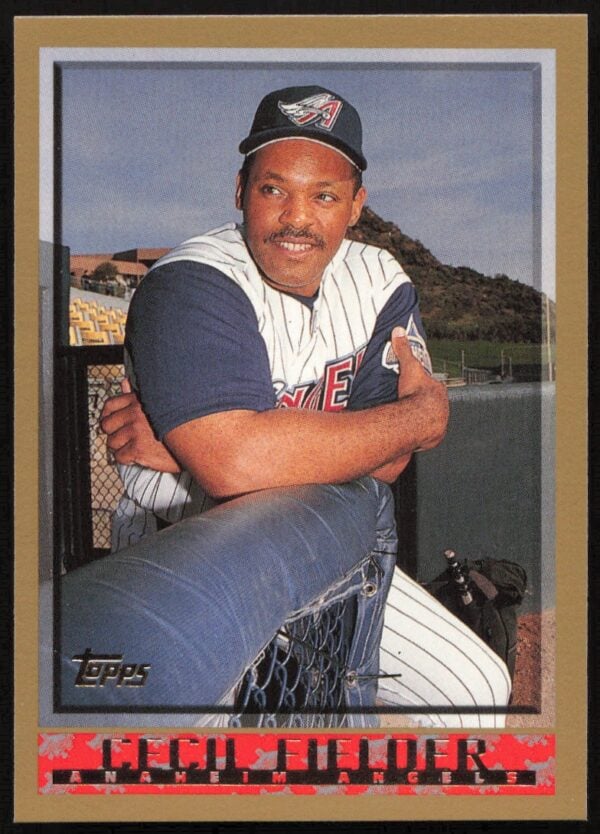 1998 Topps Cecil Fielder #374 (Front)