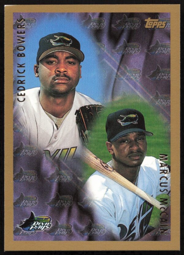 1998 Topps Cedrick Bowers / Marcus McCain #501 (Front)