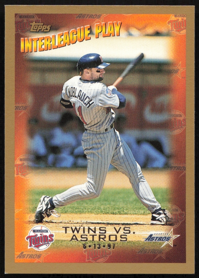 1998 Topps Chuck Knoblauch Interleague Play #270 (Front)