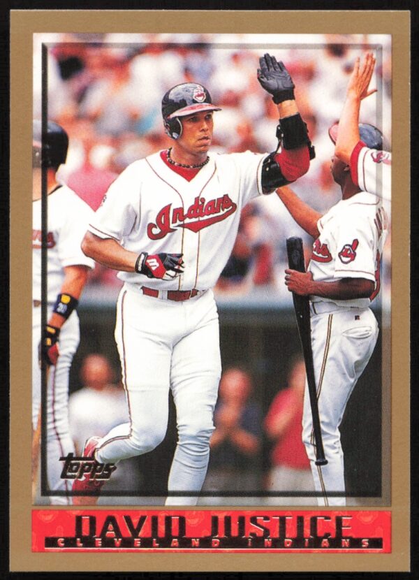 1998 Topps David Justice #336 (Front)