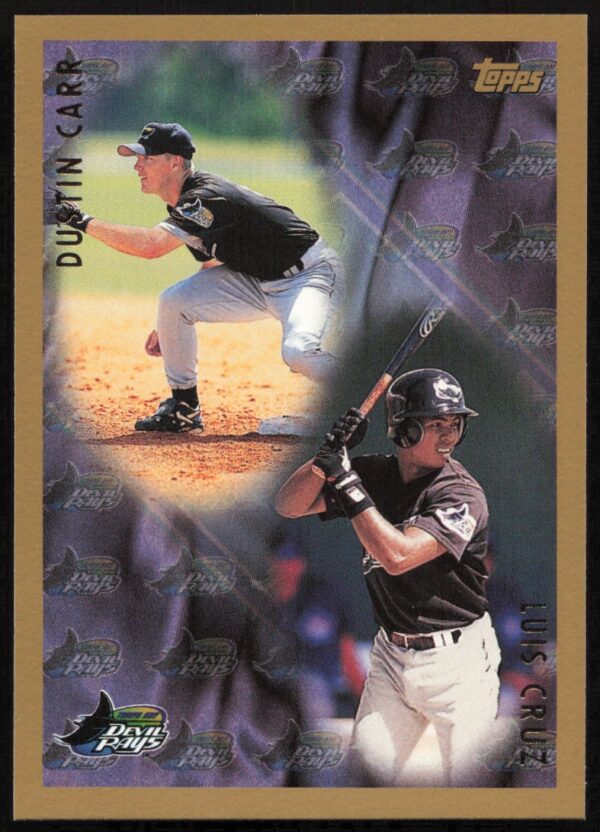 1998 Topps Dustin Carr / Luis Cruz #500 (Front)