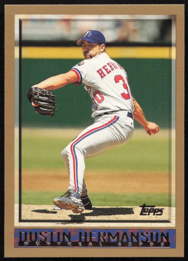 1998 Topps Dustin Hermanson #421 (Front)