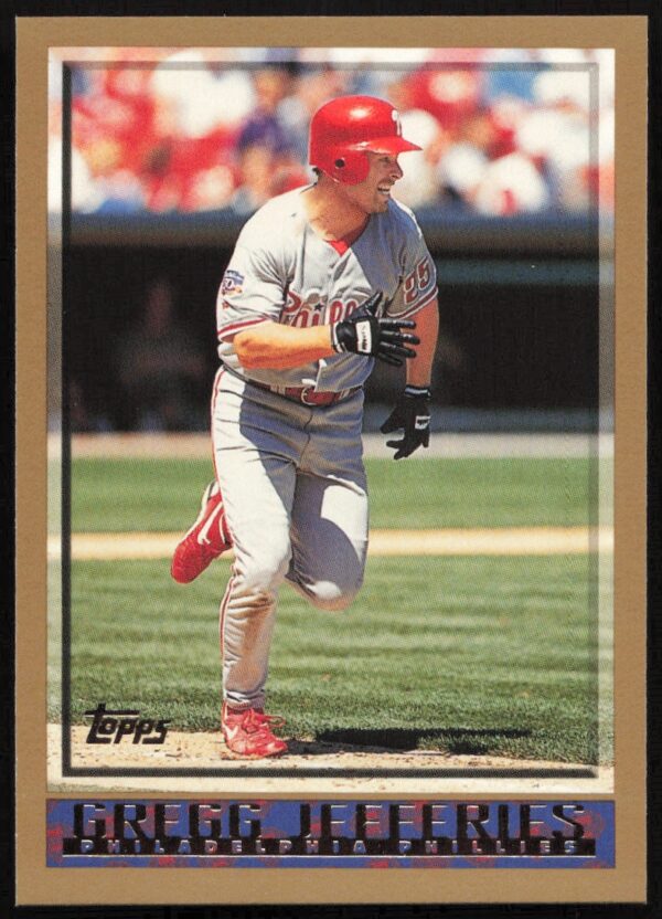 1998 Topps Gregg Jefferies #341 (Front)