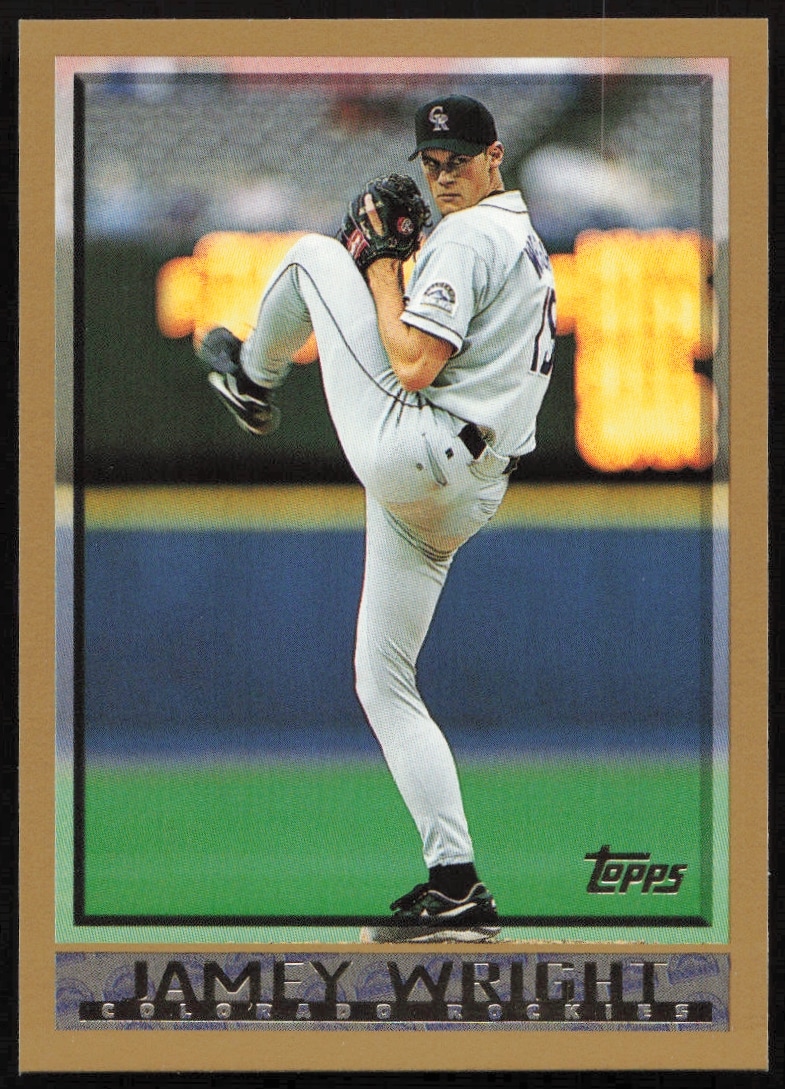 1998 Topps Jamey Wright #87 (Front)