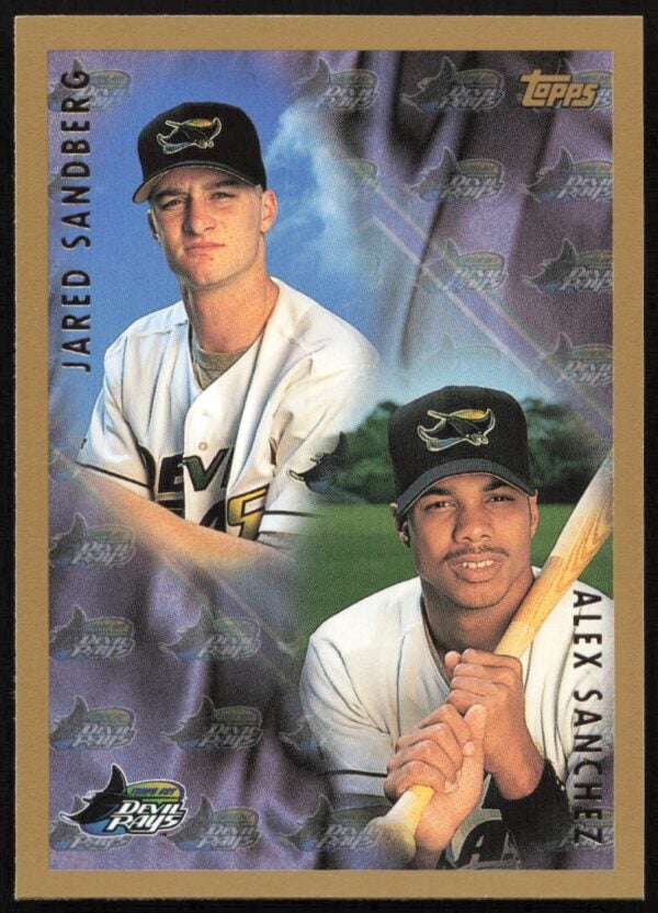 1998 Topps Jared Sandberg / Alex Sanchez #250 (Front)