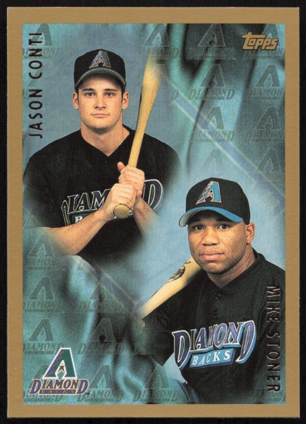 1998 Topps Jason Conti / Mike Stoner #252 (Front)