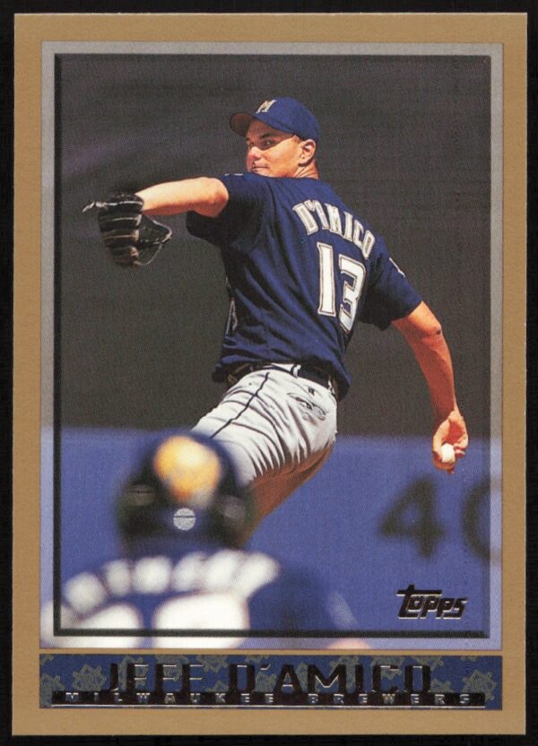 1998 Topps Jeff D'Amico #385 (Front)