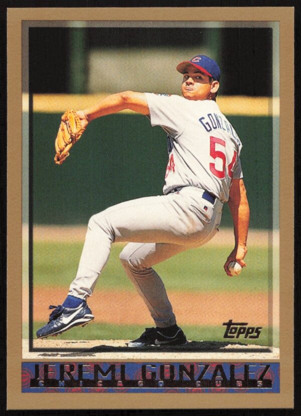 1998 Topps Jeremi Gonzalez #393 (Front)