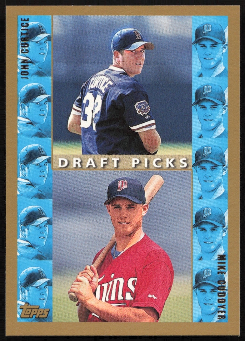 1998 Topps John Curtice / Michael Cuddyer Draft Picks #494 (Front)