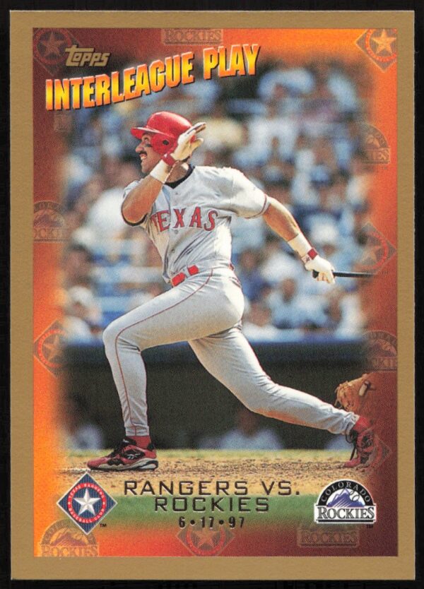 1998 Topps Juan Gonzalez Interleague Play #273 (Front)