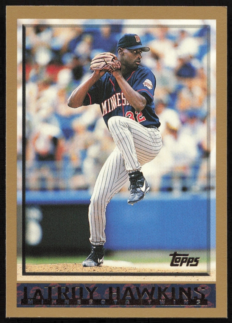 1998 Topps LaTroy Hawkins #197 (Front)