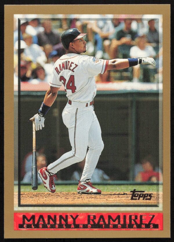 1998 Topps Manny Ramirez #125 (Front)