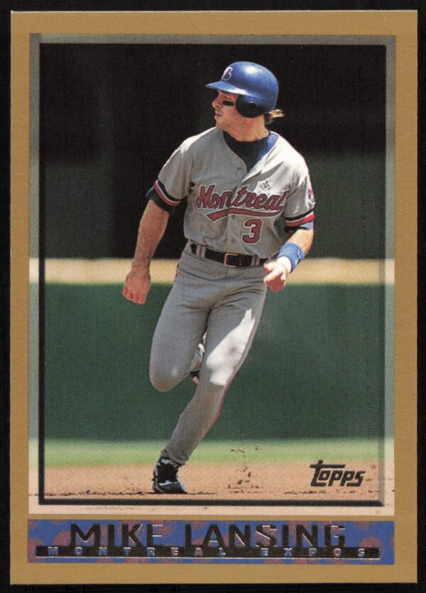 1998 Topps Mike Lansing #136 (Front)