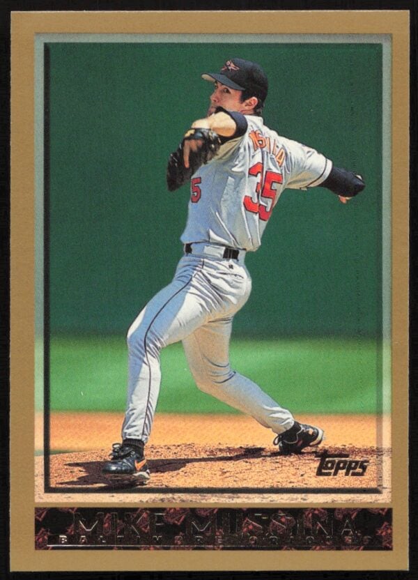 1998 Topps Mike Mussina #165 (Front)