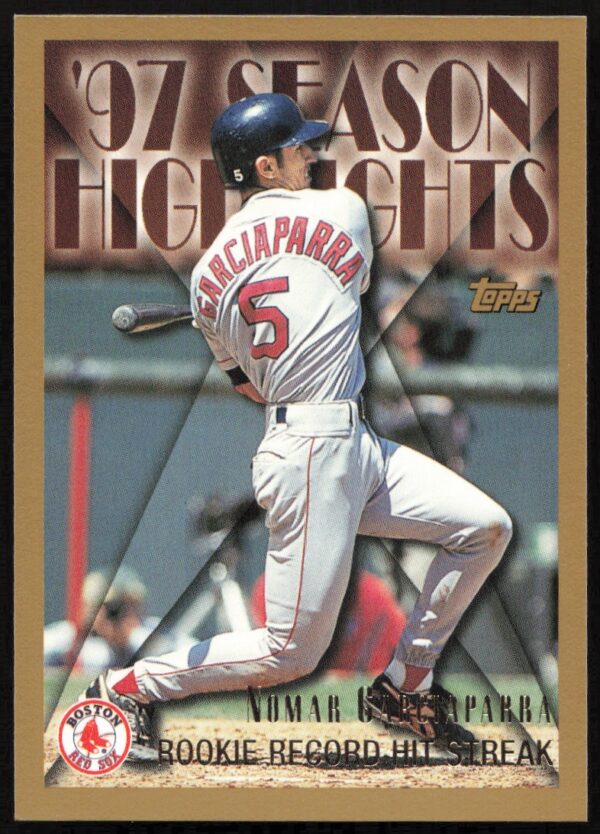 1998 Topps Nomar Garciaparra Season Highlights #268 (Front)