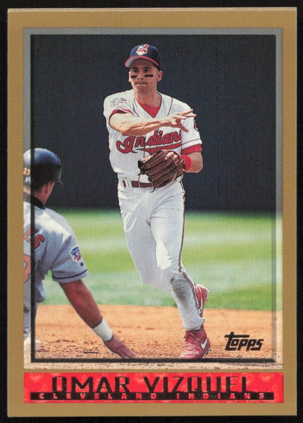 1998 Topps Omar Vizquel #33 (Front)