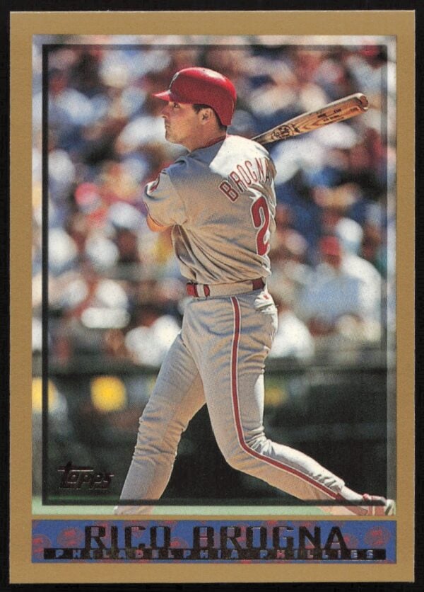 1998 Topps Rico Brogna #123 (Front)