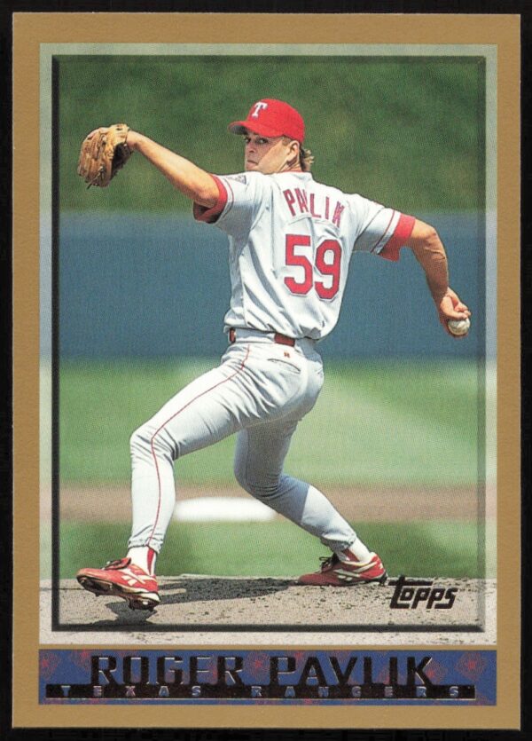 1998 Topps Roger Pavlik #161 (Front)