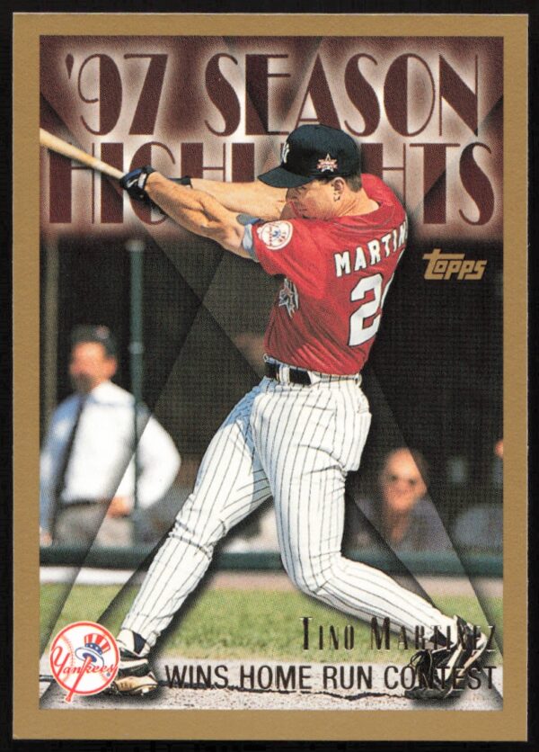 1998 Topps Tino Martinez Season Highlights #269 (Front)