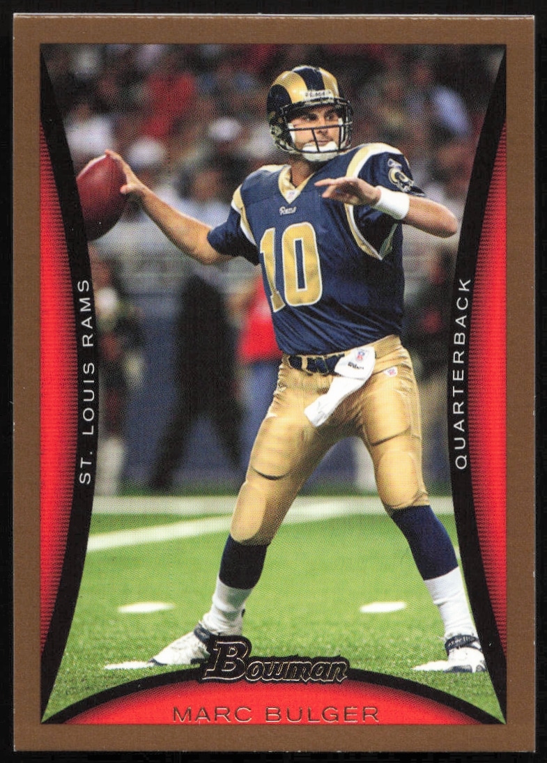 2008 Bowman Marc Bulger #20 (Front)