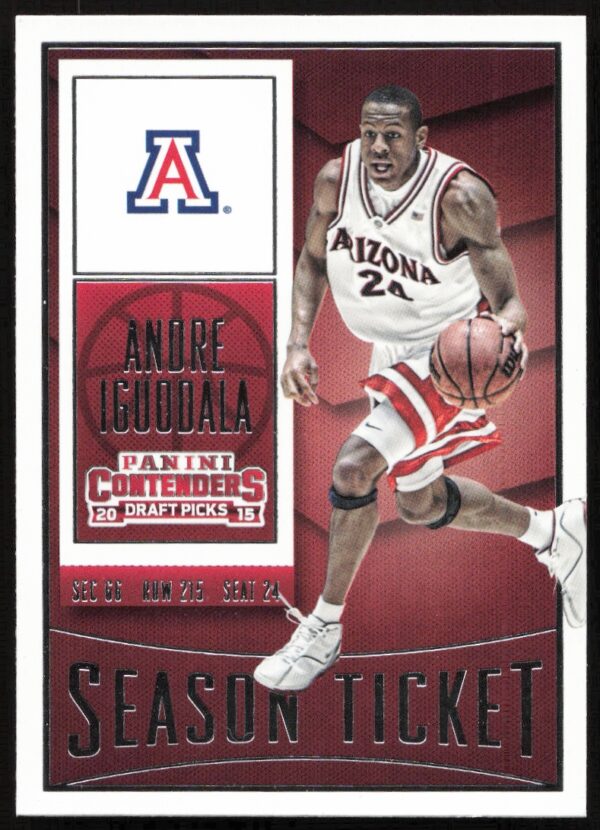 2015 Panini Contenders Draft Picks Andre Iguodala #6 (Front)