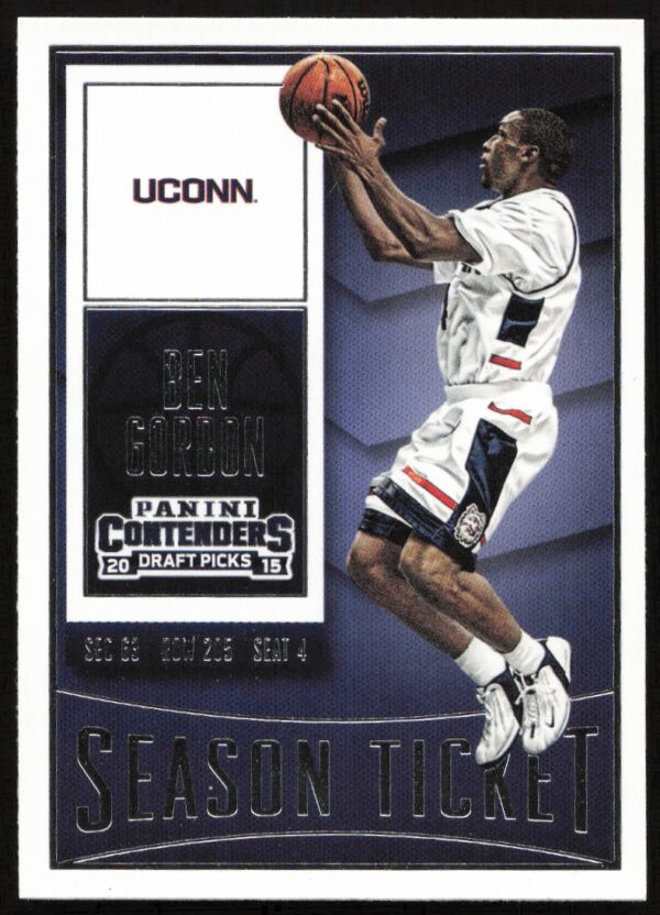 2015 Panini Contenders Draft Picks Ben Gordon #10 (Front)