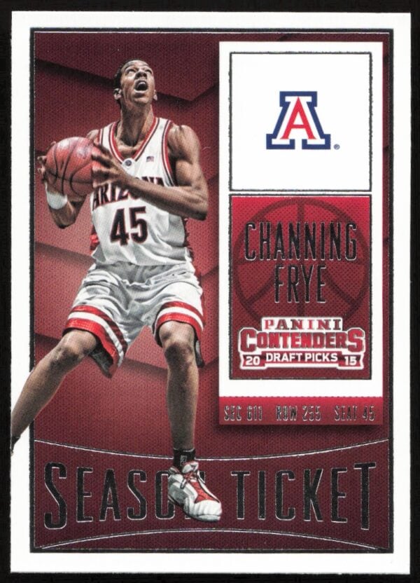 2015 Panini Contenders Draft Picks Channing Frye #17 (Front)