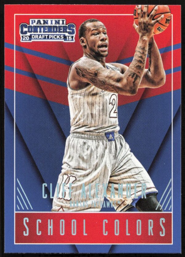 2015 Panini Contenders Draft Picks Cliff Alexander School Colors #11 (Front)