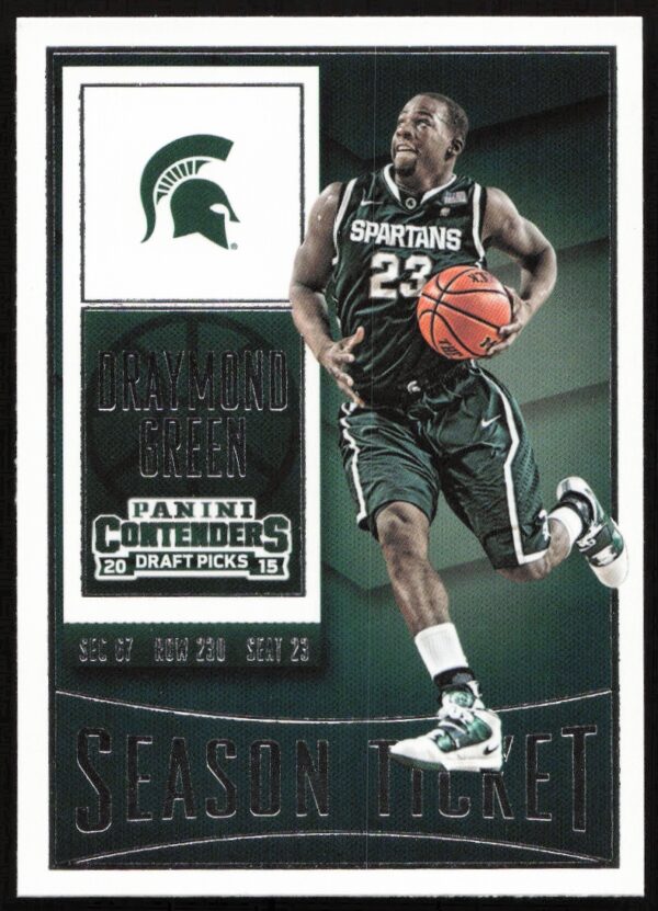 2015 Panini Contenders Draft Picks Draymond Green #30 (Front)