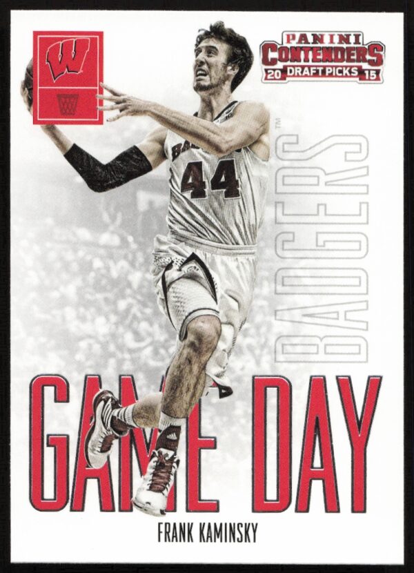 2015 Panini Contenders Draft Picks Frank Kaminsky Game Day Tickets #15 (Front)