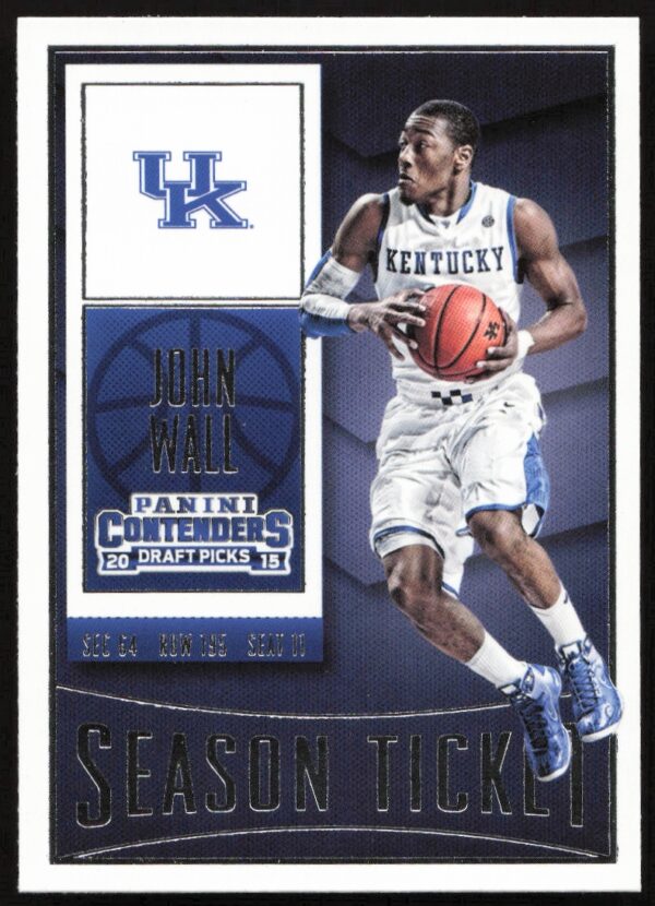 2015 Panini Contenders Draft Picks John Wall #49 (Front)