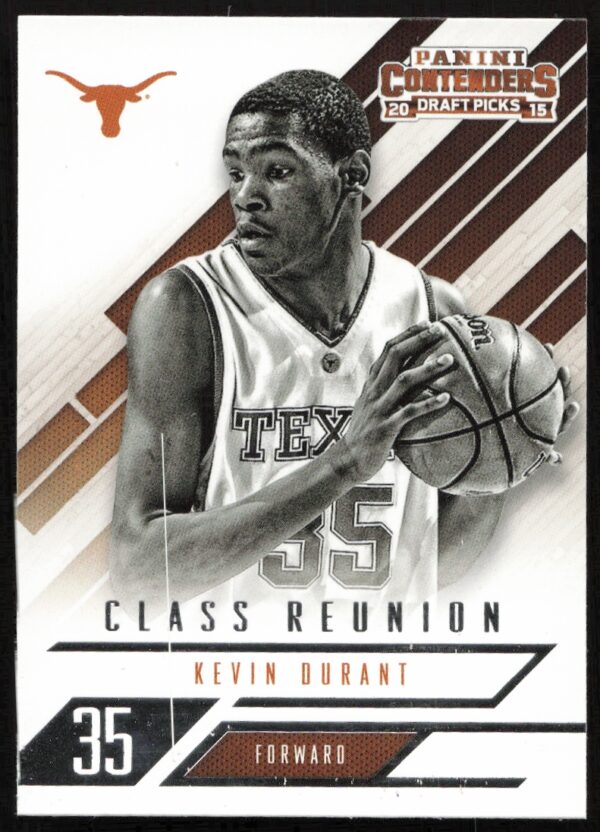 2015 Panini Contenders Draft Picks Kevin Durant Class Reunion #15 (Front)