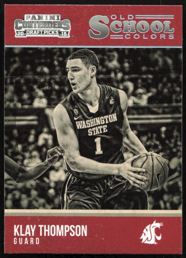 2015 Panini Contenders Draft Picks Klay Thompson Old School Colors #20 (Front)