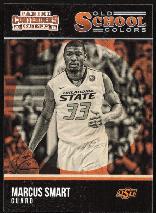 2015 Panini Contenders Draft Picks Marcus Smart Old School Colors #22 (Front)