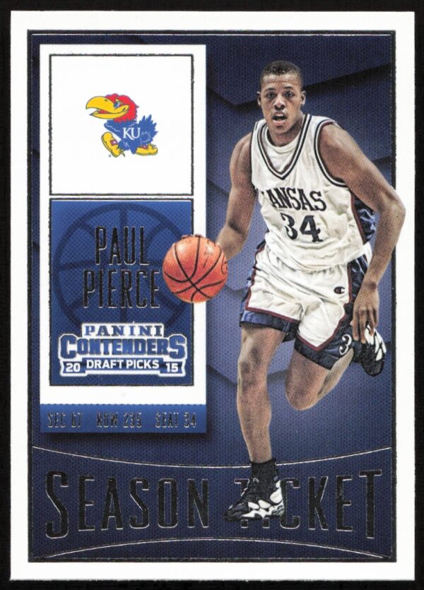 2015 Panini Contenders Draft Picks Paul Pierce #80 (Front)