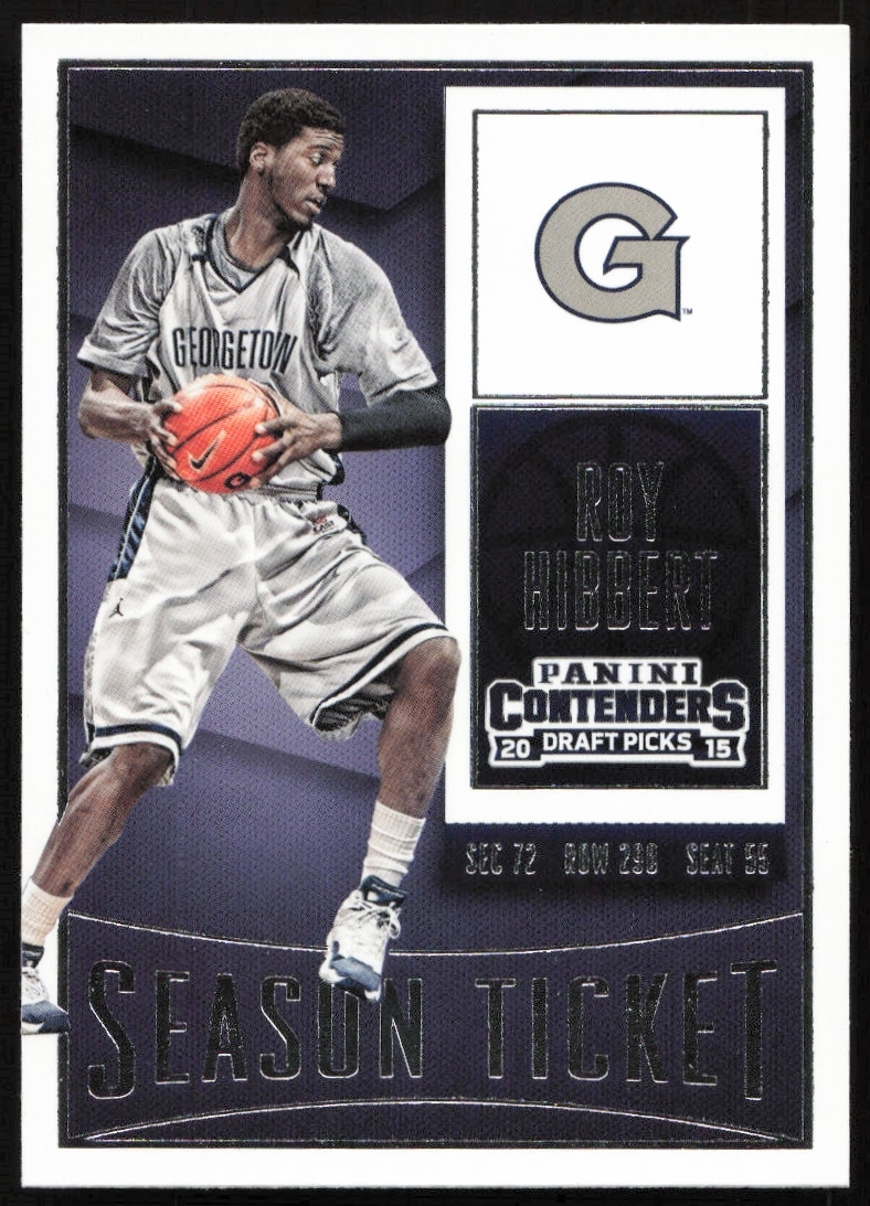 2015 Panini Contenders Draft Picks Roy Hibbert #84 (Front)