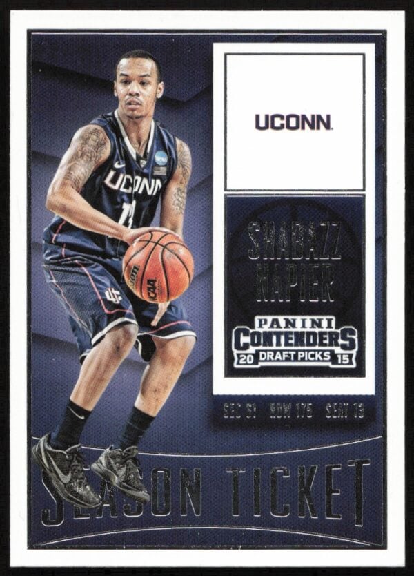 2015 Panini Contenders Draft Picks Shabazz Napier #86 (Front)