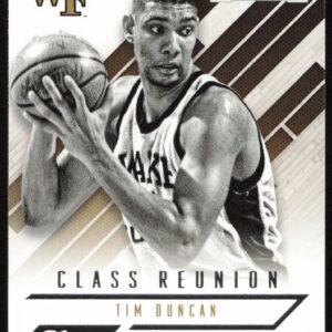 2015 Panini Contenders Draft Picks Tim Duncan Class Reunion #23 (Front)