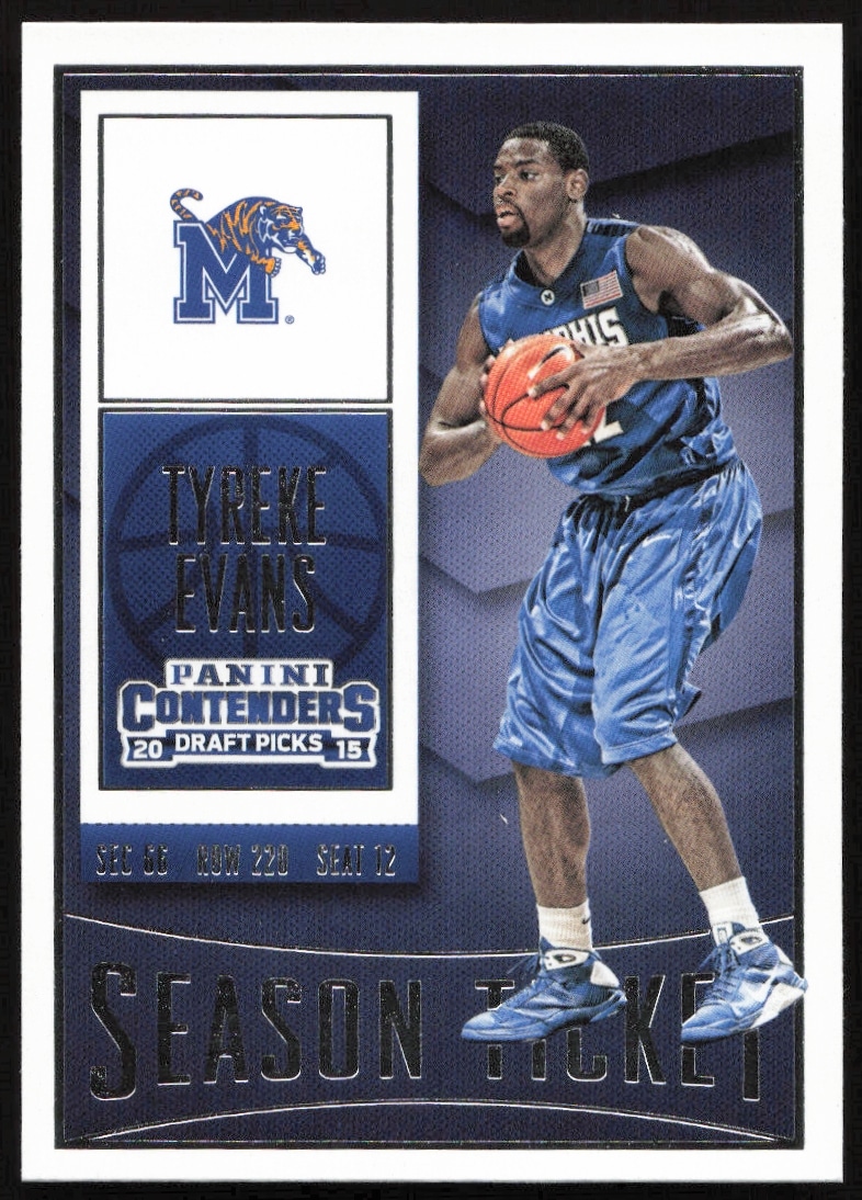 2015 Panini Contenders Draft Picks Tyreke Evans #95 (Front)