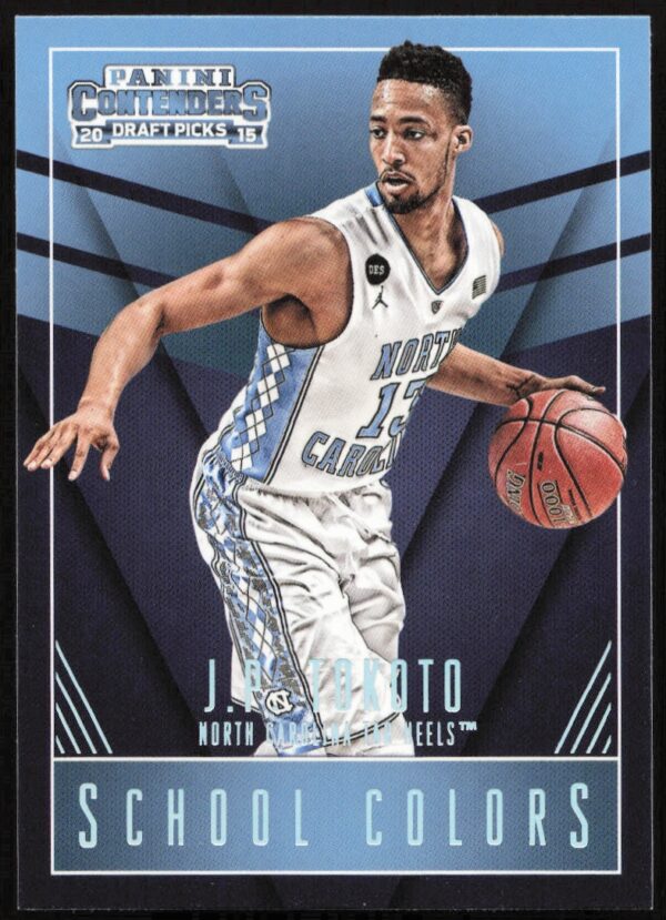 2015 Panini Contenders Draft Picks J.P. Tokoto School Colors #17 (Front)