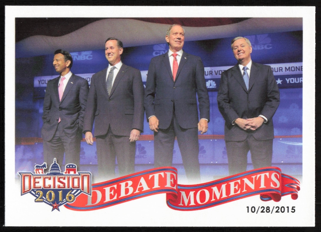 2016 Leaf Decision 10/28/2015 Debate Moments #69 (Front)