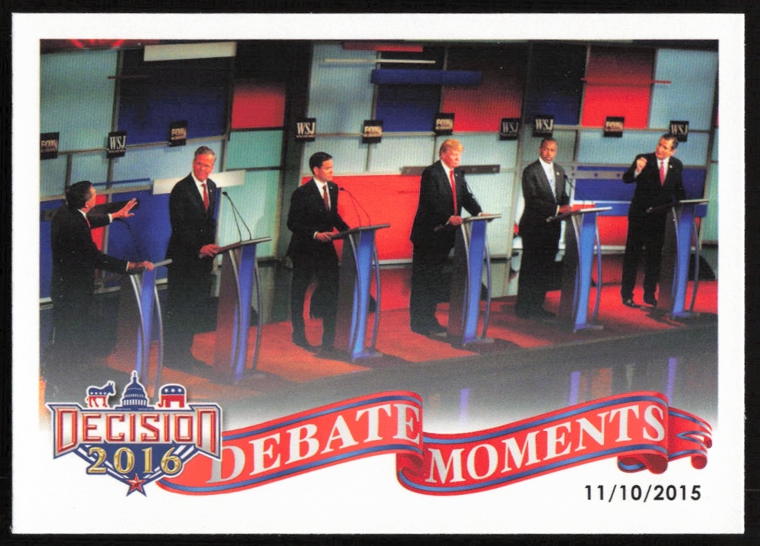 2016 Leaf Decision 11/10/2015 Debate Moments #71 (Front)