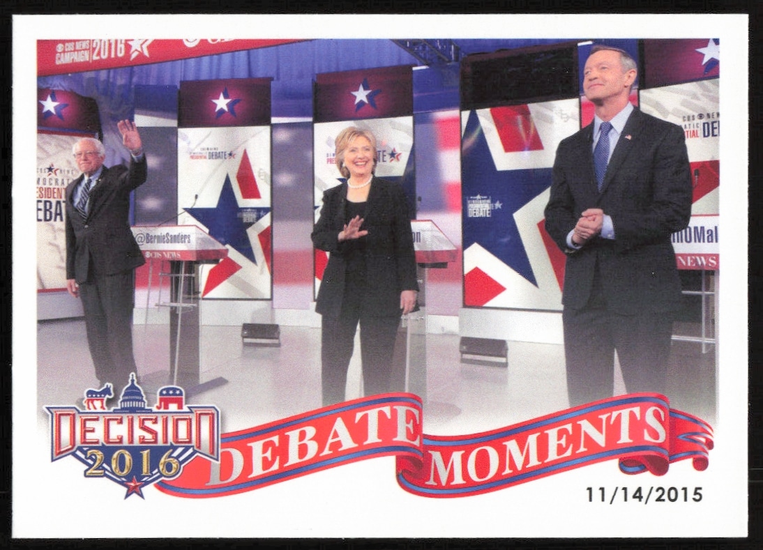 2016 Leaf Decision 11/14/2015 Debate Moments #74 (Front)