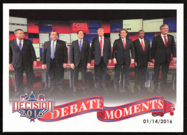 2016 Leaf Decision 1/14/2015 Debate Moments #76 (Front)