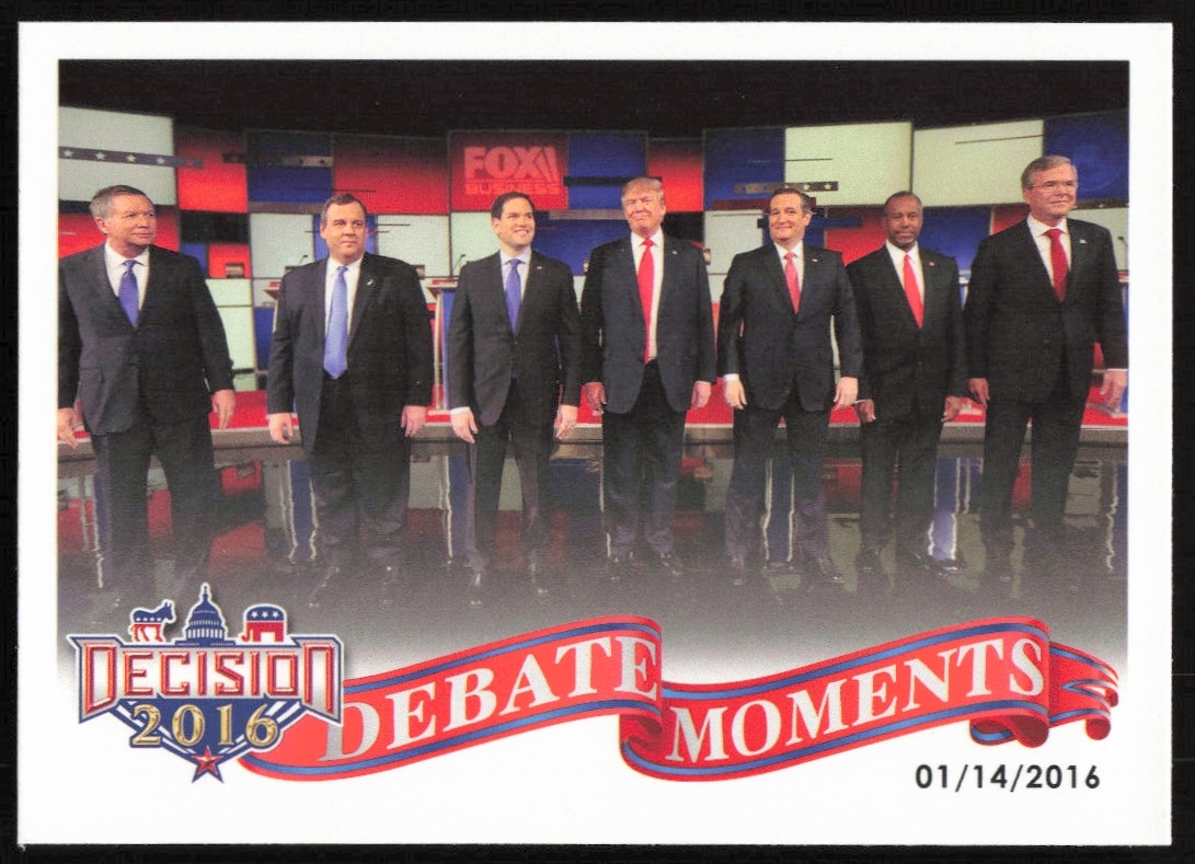 2016 Leaf Decision 1/14/2015 Debate Moments #76 (Front)