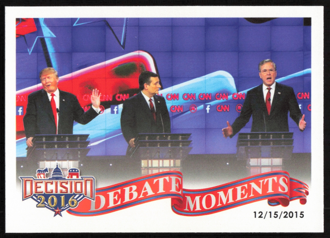 2016 Leaf Decision 12/15/2015 Debate Moments #72 (Front)